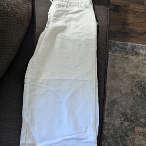 Liz Claiborne Wide Leg Cream Pants